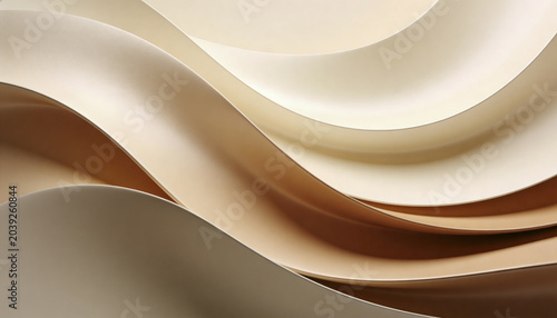 Elegant Nude Gradient Background with Beige Cream and Soft Brown Neutral Tones