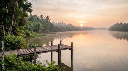 morning on the lake
