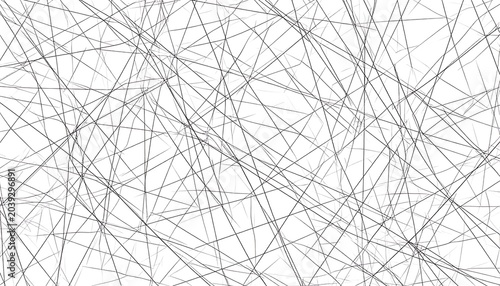 Complex Network Lines and Connections.