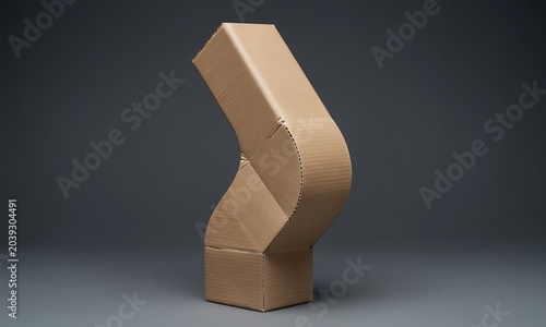 3d golden question mark