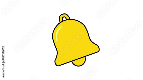 Ringing notification bell alert animation
