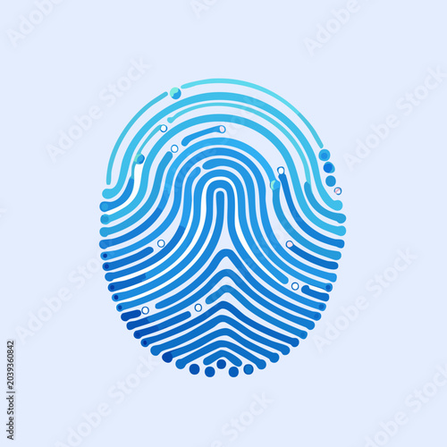 Digital Fingerprint Technology for Secure Identification and Access.