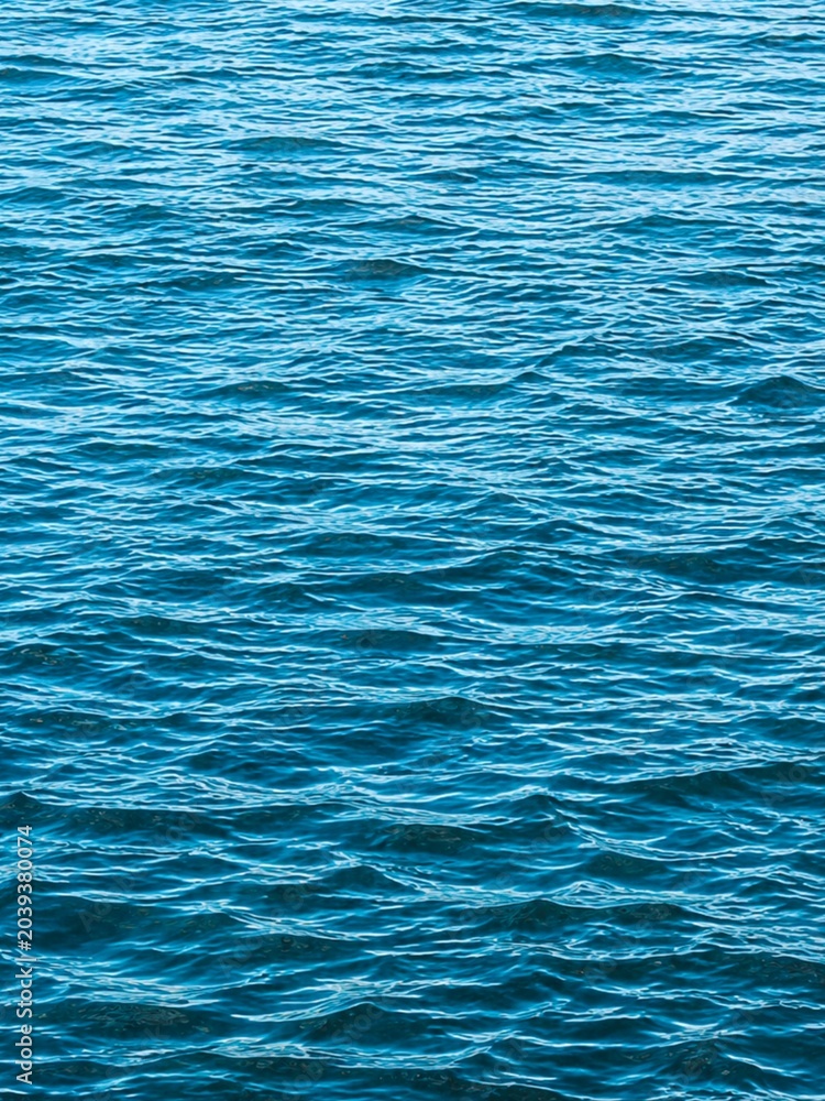 Obraz premium blue water surface