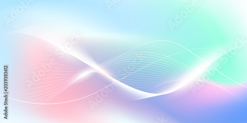 Modern abstract wave background image. Vector illustration.