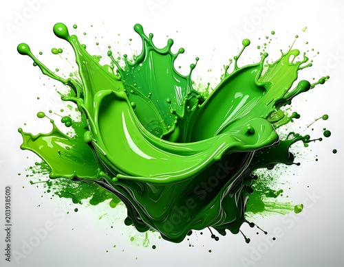 Emerald liquid explosion (1)