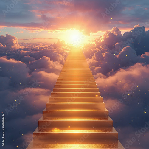 Stairway To Financial Success And Prosperity