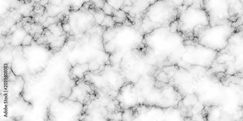 Cuadro en lienzo Panoramic white background marble stone texture for design