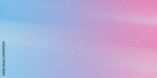Bild auf Leinwand Soft pastel gradient background featuring blend of light blue and pink colors with subtle grain texture for modern minimal design
