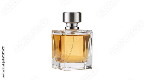 Obraz na plátne perfume bottle isolated on white