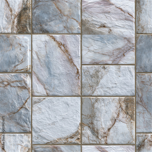Polished Concrete Floor Tile Seamless Texture