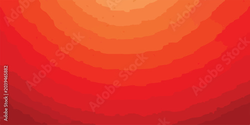 Obraz na płótnie Abstract background with circular wavy ripples in red and orange abstract backgr