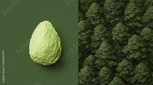 Discover the Intricate Beauty of Avocado in Nature: A Captivating Visual Journey Through Greenery and Culinary Delight