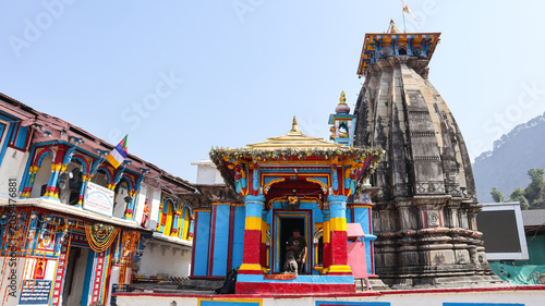 Ancient Ukhimath Omkareshwar Shiva Temple of Uttarakhand, India.
