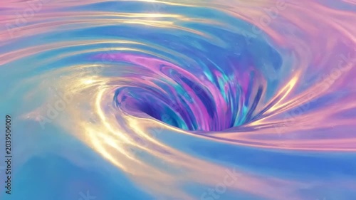 Abstract colorful liquid background with vibrant colors and smooth flowing