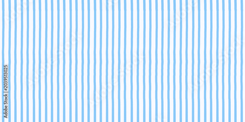 Tableau sur toile Hand drawn vertical stripes seamless pattern