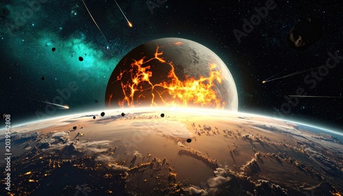 Cataclysmic Collision - Planet Earth Faces Imminent Destruction.