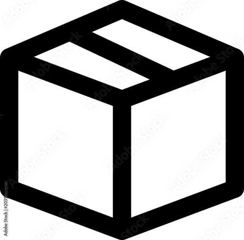 3d box icon