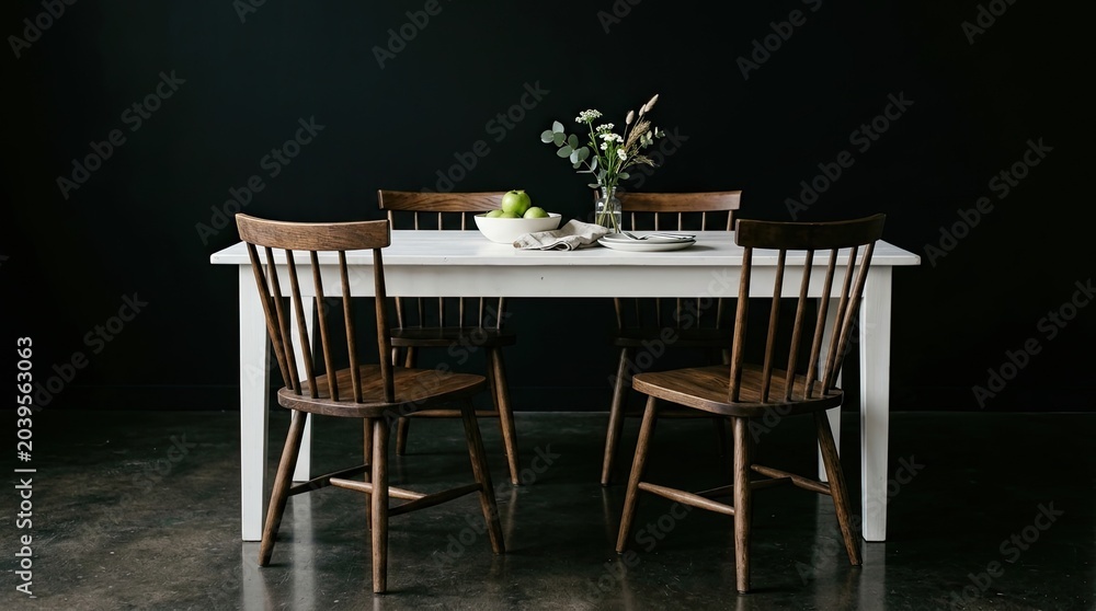Obraz premium table and chairs