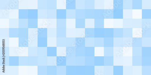 Foto blue geometric abstract background overlapping layers on bright space with line effect decoration
