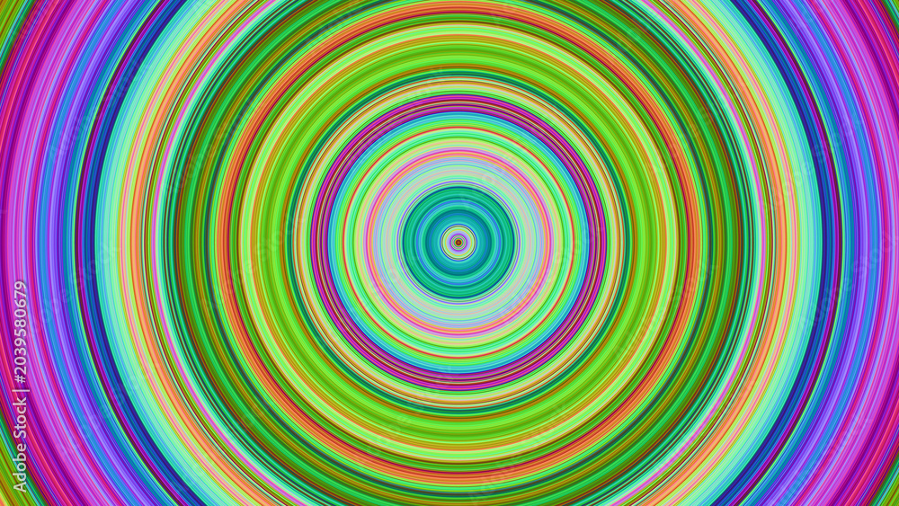Naklejka premium Vibrant abstract waves with multicolored flowing lines