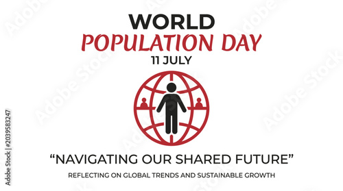 Foto World Population Day 11 July - Navigating Our Shared Future