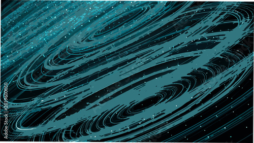 Foto dynamic swirling tunnel of light vector illustration abstract pattern flow motio