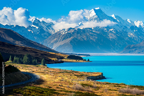 Canvas Print Mount Cook / Aoraki, New Zealand