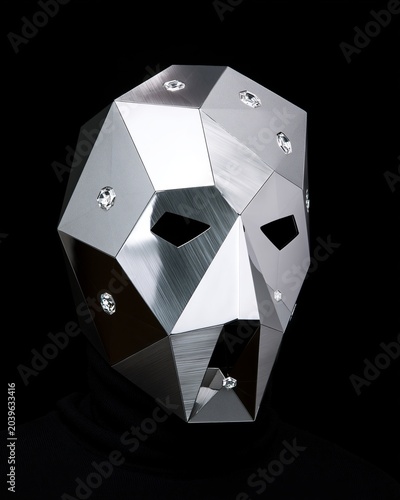 Futuristic mask avatars and mystical sci-fi masks 