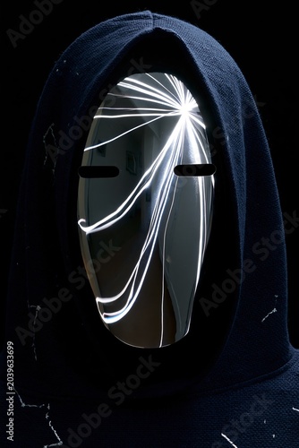Futuristic mask avatars and mystical sci-fi masks 