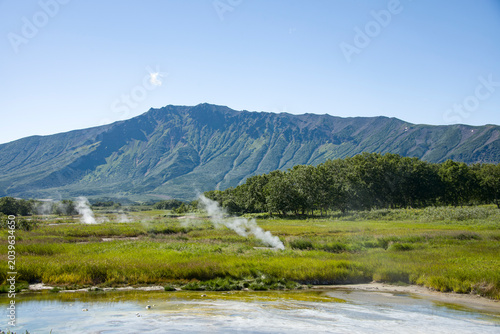 Photos This is a calderic terra in the Uzon caldera of the Kamchatka peninsula