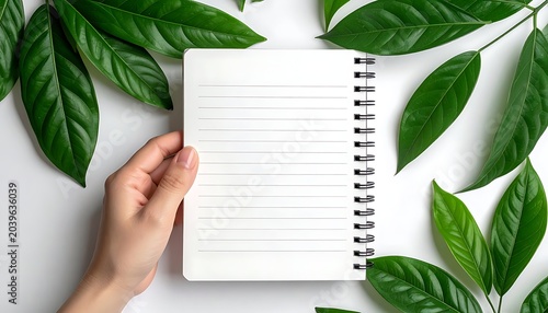 Nature's blank page