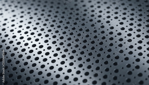 Jet engine nacelle acoustic liner texture with perforated titanium