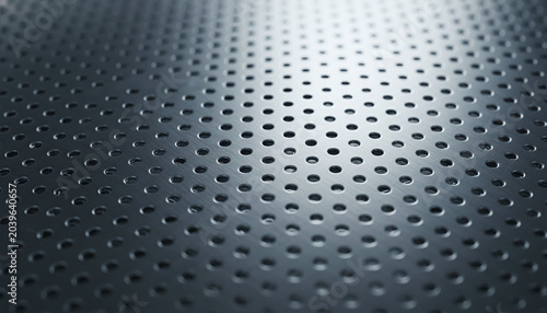 Jet engine nacelle acoustic liner texture with perforated titanium