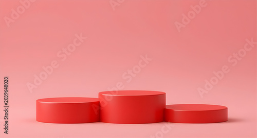 red, redpodiumbackground, podium, premium, luxury, stage, pedestal, showcase, display, elegant, glamour, productdisplay, presentation, background, vector, illustration, design