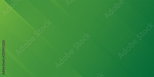 Fotografía Abstract green background with geometric shapes and gradients for business and presentation designs featuring lime and dark green tones with soft shadows