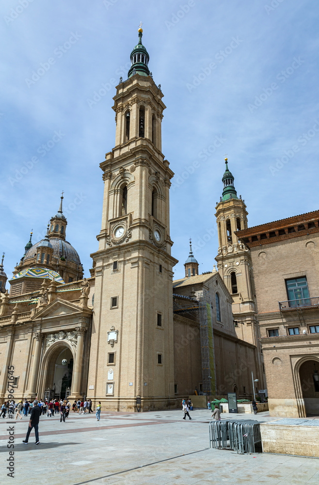 Fototapeta premium Cathedral-Basilica of Our Lady of the Pillar