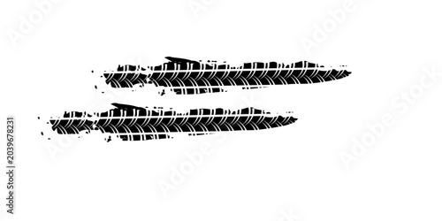 Foto Tire track