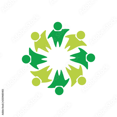 business community logo illustration