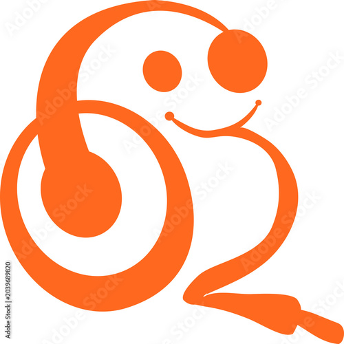 Orange Swirl Figure
Orange Abstract Swirl Figure Logo Icon — Dynamic Modern Brand Design Illustration on Transparent Background
