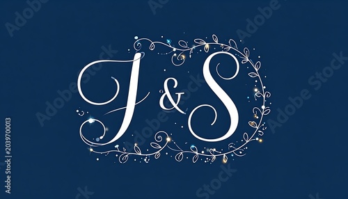 Monogram design J & S