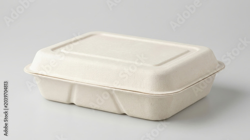 Sustainable packaging design sustainable packaging design compostable food container closed lid eco friendly takeaway box
