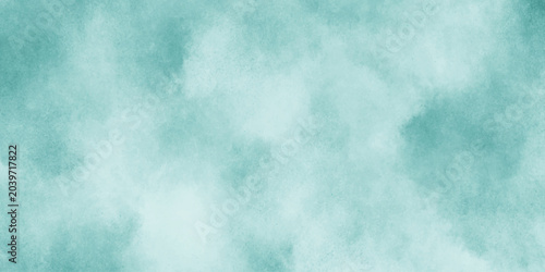 Tableau sur toile Abstract cloudy sky background with thick clouds, cloudy light blue background