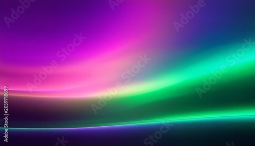 Iridescent Abstract Grain Gradient In Neon Green Pink Purple 90S Y2K Vibes