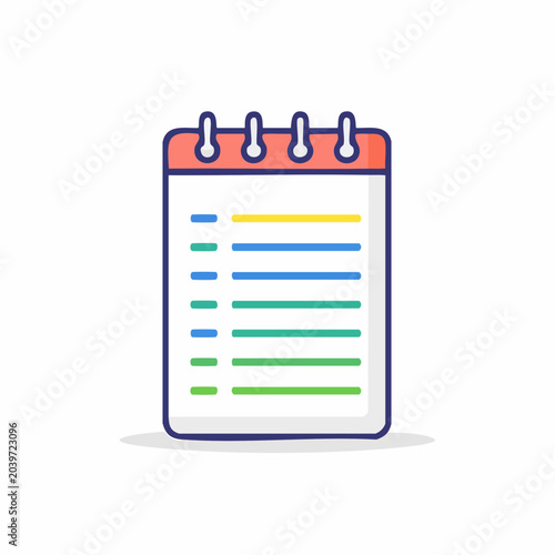Spiral Notebook with Checklist