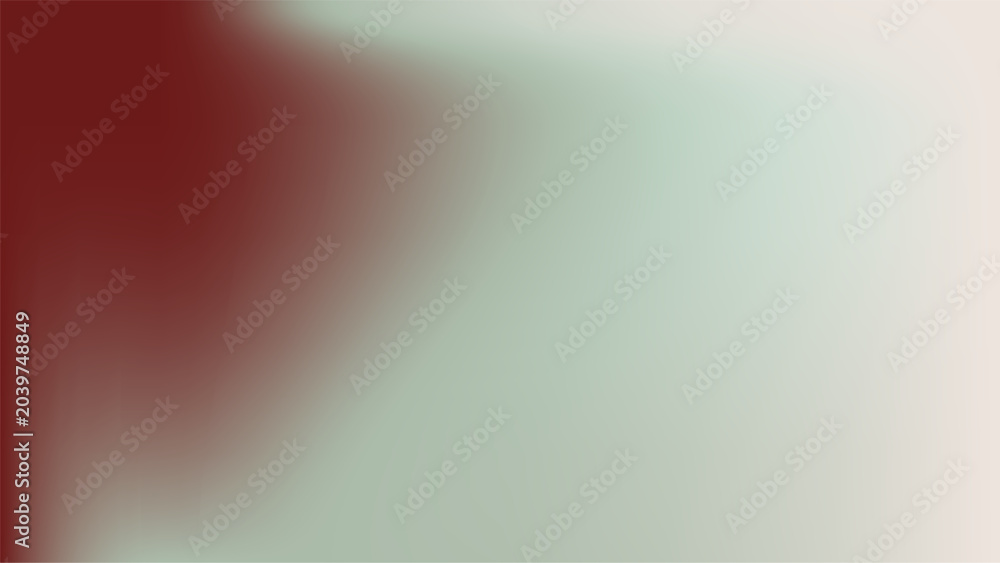 Obraz premium Elegant mesh gradient background featuring a sophisticated blend of deep maroon wine, sage green, and cream. Minimalist abstract smooth wavy texture