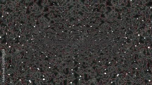 Dark gray background with small white and red specks texture
