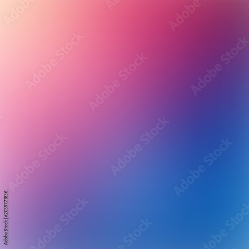 Abstract gradient background with a smooth transition from pink to blue. Eps 10