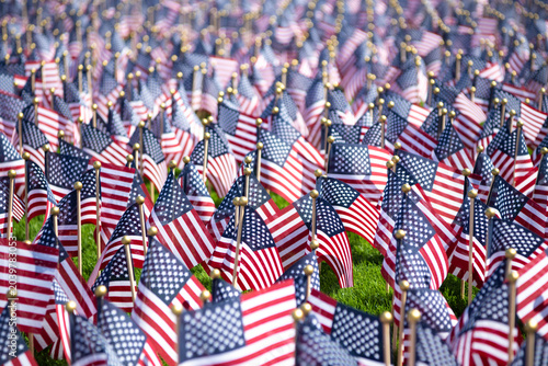 Fotografie American flag background