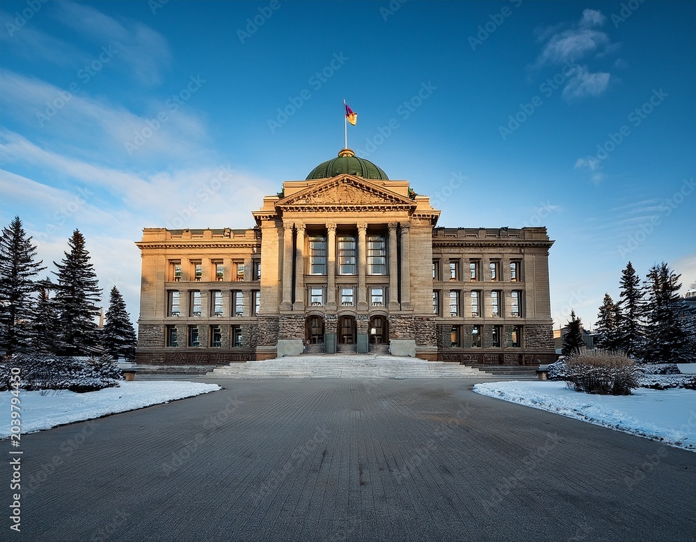 Naklejka premium legislative assembly of alberta