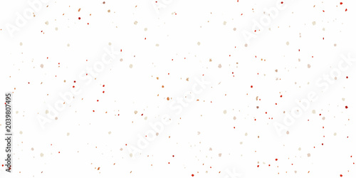 Canvastavla scattered gold confetti pattern on white background